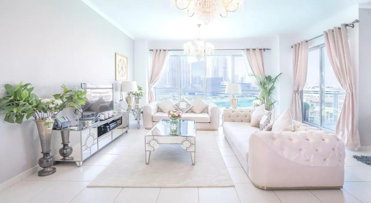 Elite Royal Apartment - Full Burj Khalifa & Fountain View - Opal - 2 Bedrooms Plus 1 Open Bedroom Without Partition 두바이