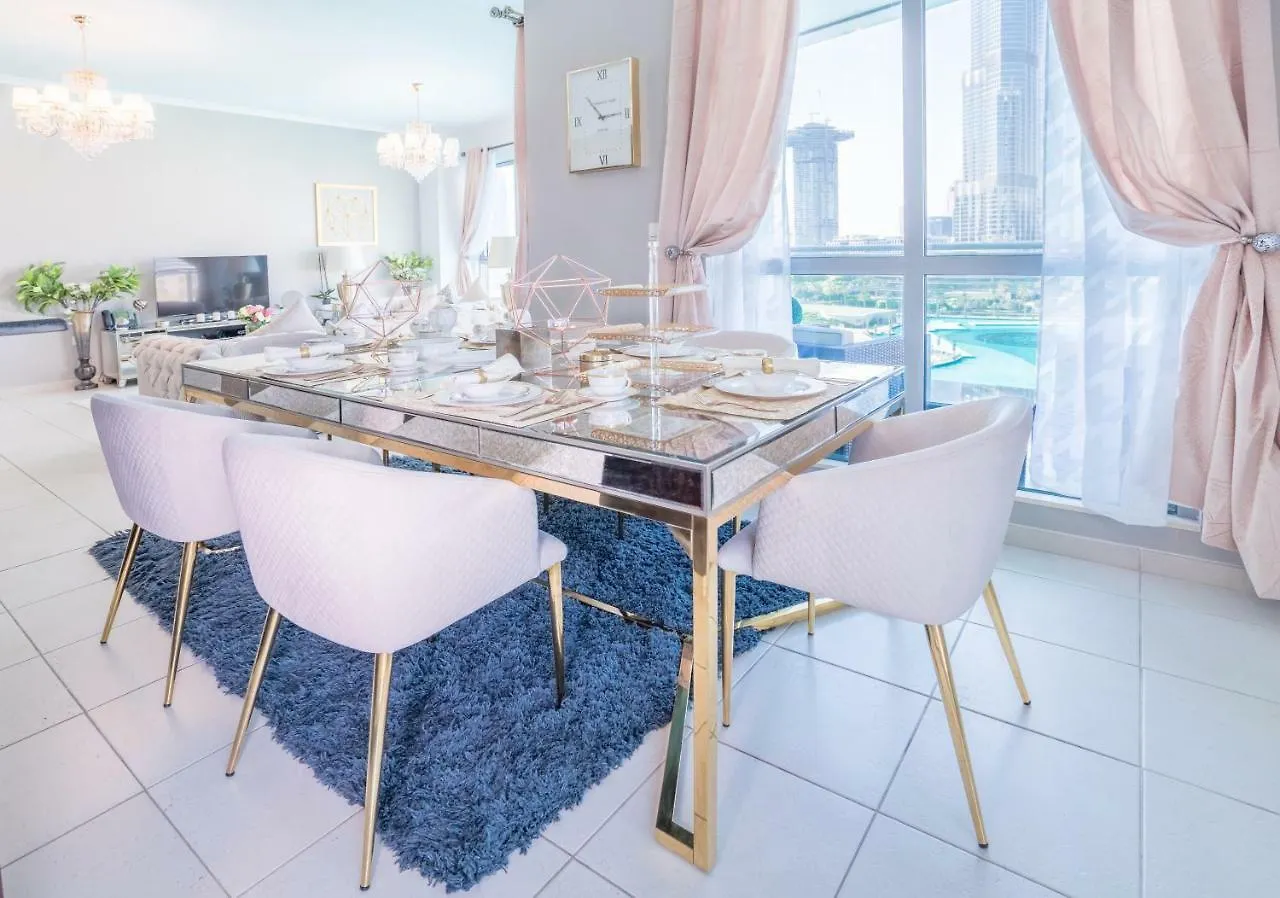 Elite Royal Apartment - Full Burj Khalifa & Fountain View - Opal - 2 Bedrooms Plus 1 Open Bedroom Without Partition دبي الإمارات العربية المتحدة